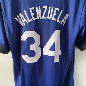 Fernando Valenzuela Nike City Connect Los Dodgers Jersey